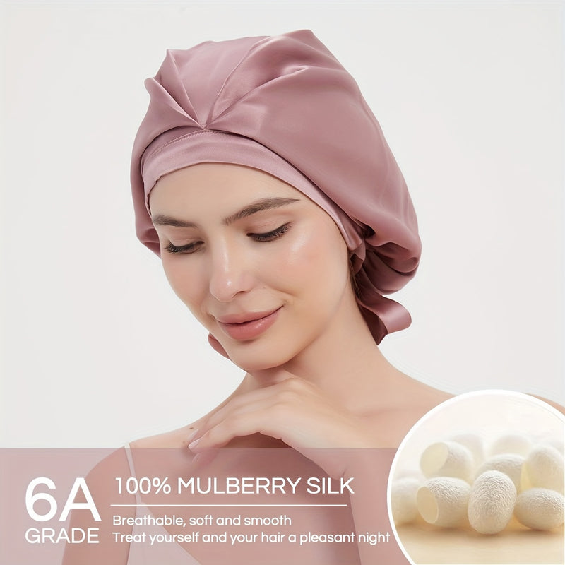 Pure Silk Classic Ribbon Nightcap