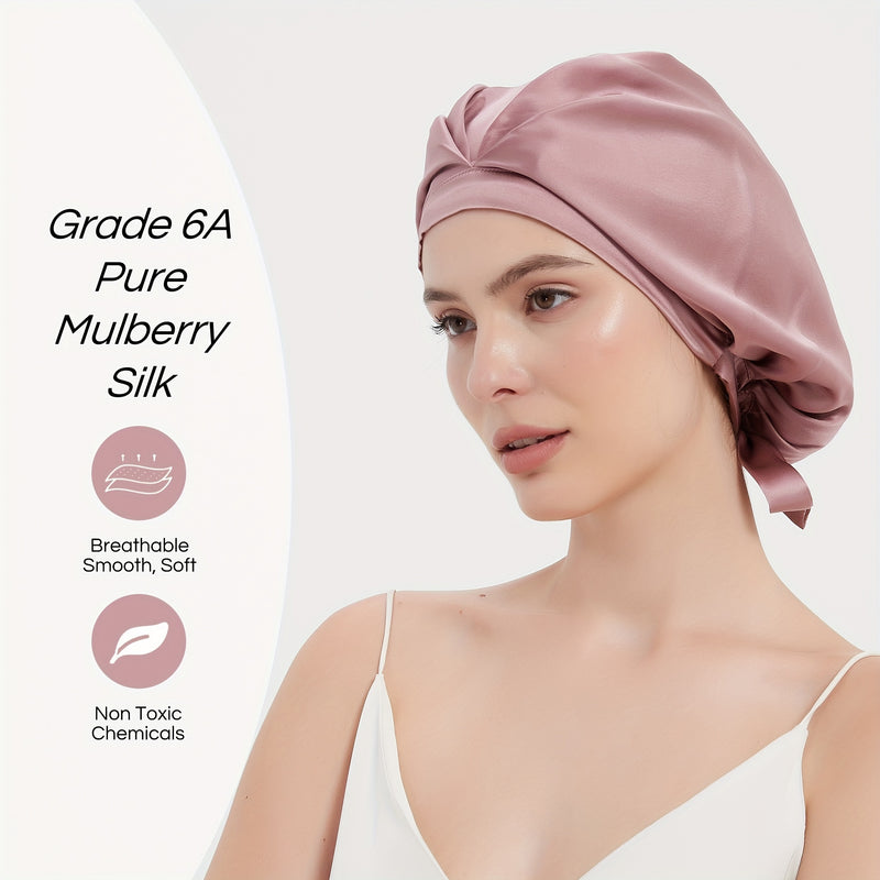 Pure Silk Classic Ribbon Nightcap