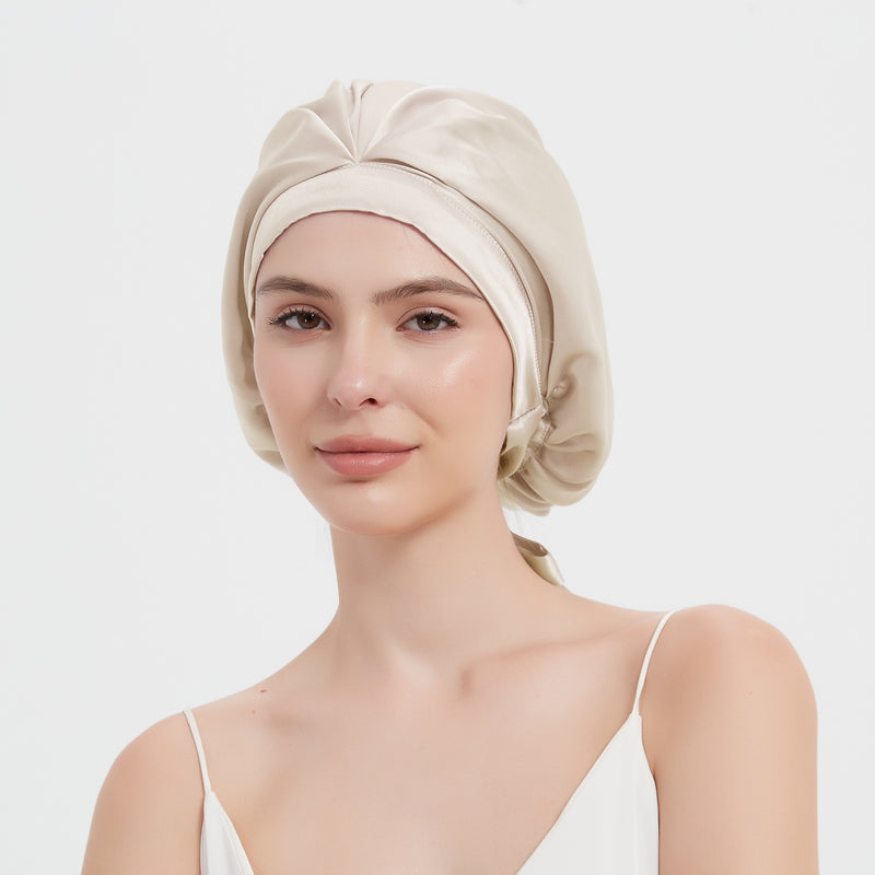 Pure Silk Classic Ribbon Nightcap