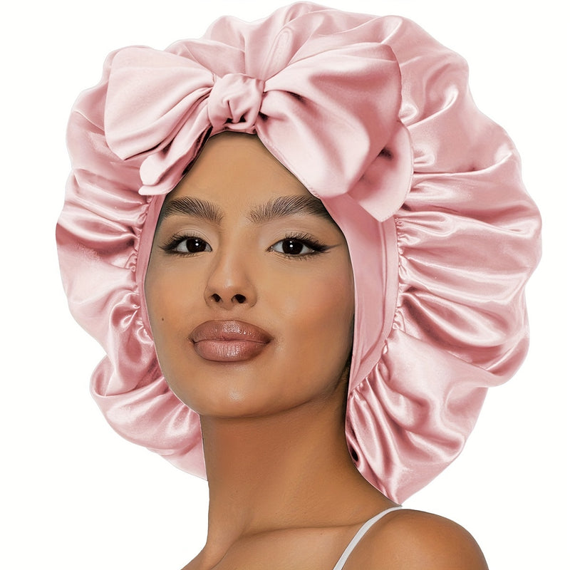 Silk Hair Bonnet for Natural Curly Hair